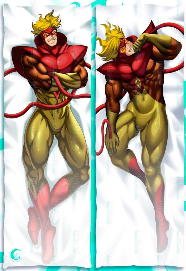 Funda de almohada corporal Dakimakura de Booster Gold / Michael Jon Carter