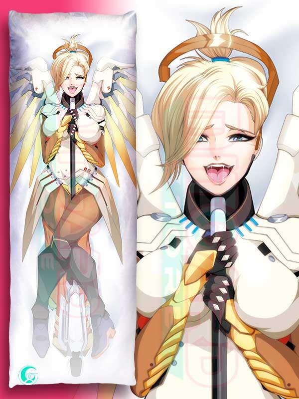 Overwatch mercy fashion body pillow