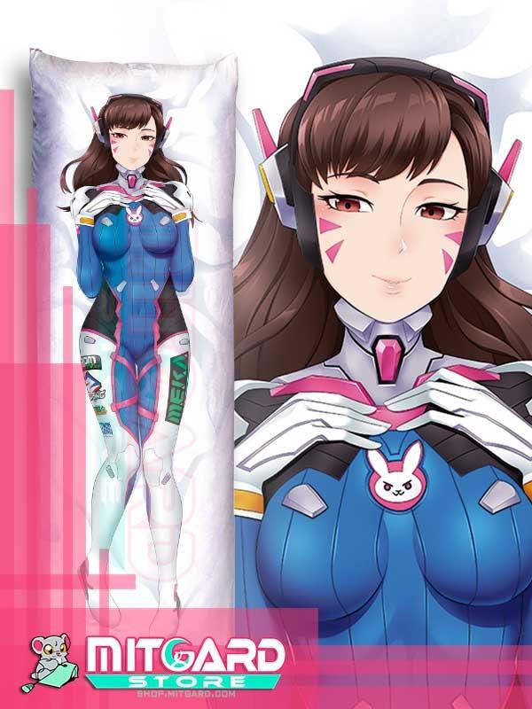 Hana Song D.va Body pillow case Mitgard Store