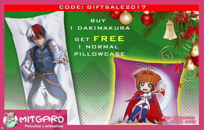 HOLIDAY PROMO 2- GET A FREE PILLOW FOR BUY A DAKIMAKURA !