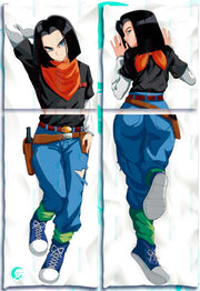 Android 18 Undress Body pillow case