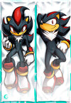 Shadow the Hedgehog v2 Body pillow case