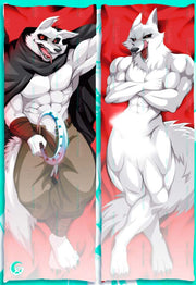 Death - The wolf Body pillow case Mitgard-Knight