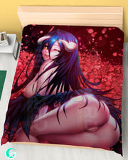 Albedo Blanket or Duvet Cover OVERLORD Mitgard-Knight