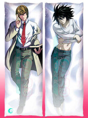 Light Yagami x L Lawliet Body pillow case DEATH NOTE Mitgard-Knight