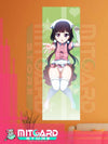 BLEND S Maika Sakuranomiya V1 wall scroll fabric or Adhesive Vinyl poster - Vinil poster GLOSSY / 50cm x 150cm - 2