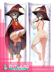 KONOSUBA Arch wizard Megumin Body pillow case Dakimakura - 50cmx150cm / 2-Way Tricot / NSFW version - 2