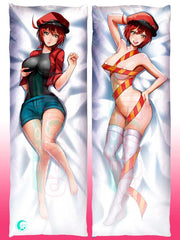 Red Blood Cell Body pillow case CELLS AT WORK! Mitgard-Knight