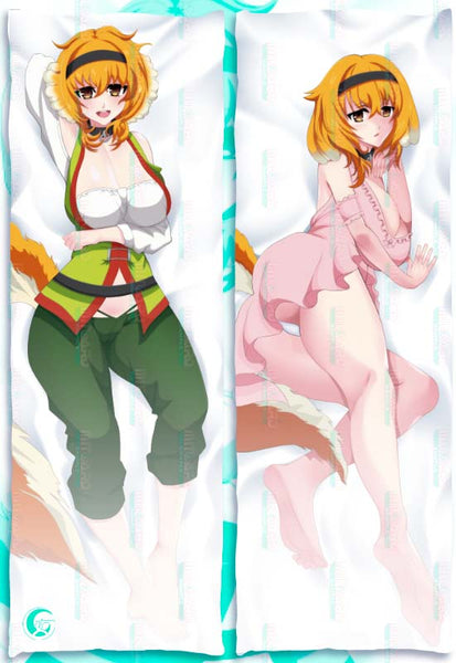 Dakimakura anime Roxanne Isekai Meikyuu de Harem wo Large Breasts Double-sided  Print Life-size body pillows cover Decoration - AliExpress