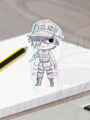 White Blood Cell V2 Sticker CELLS AT WORK! Limiko