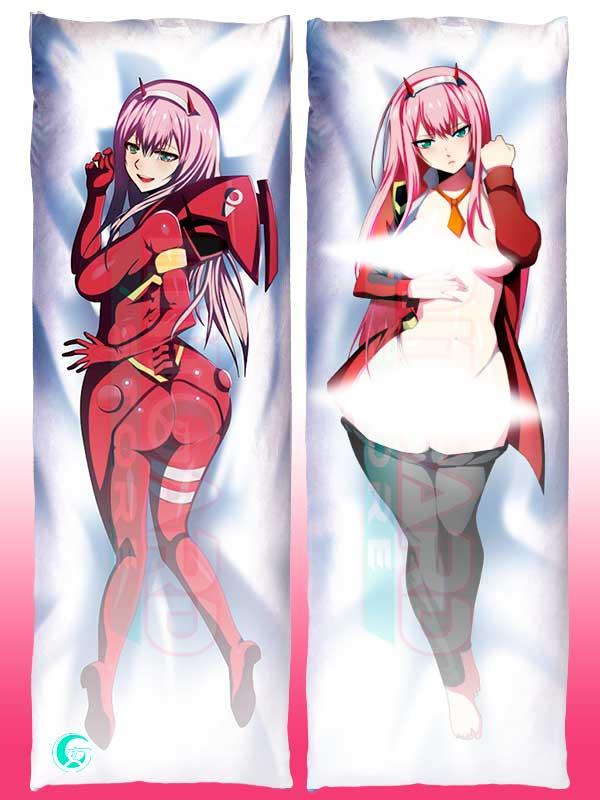 Zero Two Body pillow case Mitgard Store