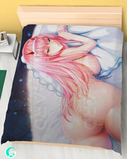 Zero two v2 Blanket or Duvet Cover DARLING IN THE FRANXX Mitgard-Knight