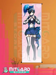BLACK BUTLER Ciel Phantomhive wall scroll fabric or Adhesive Vinyl poster - Fabric poster WITH plastic pole / 50cm x 150cm - 1