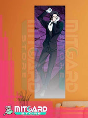 BLACK BUTLER Claude Faustus V1 wall scroll fabric or Adhesive Vinyl poster - Vinil poster GLOSSY / 50cm x 150cm - 2