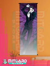 BLACK BUTLER Claude Faustus V1 wall scroll fabric or Adhesive Vinyl poster - Fabric poster WITH plastic pole / 50cm x 150cm - 1