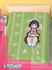 BLEND S Maika Sakuranomiya - Bed Sheet or Duvet Cover Anime videogame - Flat bed sheet / 120cm x 200cm / Poplin - 3