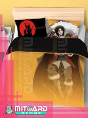 CASTLEVANIA Trevor C. Belmont / Ralph C. Belmondo - Bed Sheet or Duvet Cover Anime videogame - Duvet cover + 2 set 70x45cm Pillow cover / 