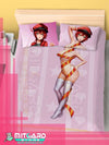 CELLS AT WORK Red Blood Cell - Bed Sheet or Duvet Cover Anime videogame - Flat bed sheet + 2 set 70x45cm Pillow cover / 120cm x 200cm / 