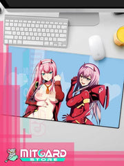 DARLING IN THE FRANXX Zero Two NSFW Playmat gaming mousepad Anime - 1