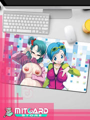 DRAGON BALL SUPER Bulma NSFW Playmat gaming mousepad Anime movie - 3