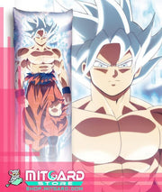 DRAGON BALL SUPER God Goku White Body pillow case dakimakura - 3
