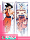 DRAGON BALL SUPER God Goku White Body pillow case dakimakura - 50cmx150cm / Peach Skin / 2 Sides Printed - 1