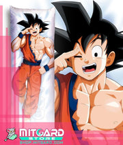 DRAGON BALL SUPER God Goku White Body pillow case dakimakura - 2