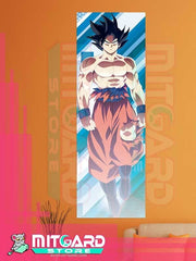 DRAGON BALL SUPER Goku V1 wall scroll fabric or Adhesive Vinyl poster - Vinil poster GLOSSY / 50cm x 150cm - 2
