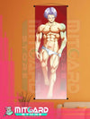 DRAGON BALL SUPER Trunks V3 wall scroll fabric or Adhesive Vinyl poster - Fabric poster WITH plastic pole / 50cm x 150cm - 1