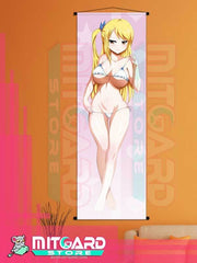 FAIRY TAIL Lucy Heartfilia wall scroll fabric or Adhesive Vinyl poster - Fabric poster WITH plastic pole / 50cm x 150cm - 1