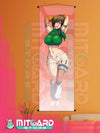FINAL FANTASY VII Yuffie Kisaragi wall scroll fabric or Adhesive Vinyl poster - Fabric poster WITH plastic pole / 50cm x 150cm - 1