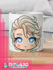 FROZEN - Elsa - Anime white mug 11 onz - 1
