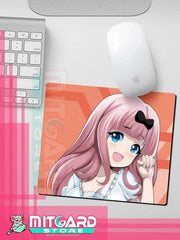 KAGUYA SAMA LOVE IS WAR Chika Fujiwara Mousepad Standard Size desk pad - 1