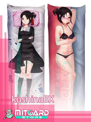 KAGUYA SAMA: LOVE IS WAR Kaguya Shinomiya Body pillow case Dakimakura by KushinaBX - 50cmx150cm / Peach Skin / 2 Sides Printed - 1