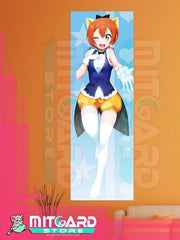 LOVE LIVE! Rin Hoshizora V1 wall scroll fabric or Adhesive Vinyl poster - Vinil poster GLOSSY / 50cm x 150cm - 2