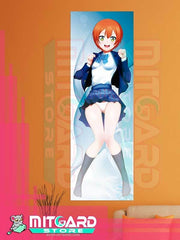 LOVE LIVE! Rin Hoshizora V2 wall scroll fabric or Adhesive Vinyl poster - Vinil poster GLOSSY / 50cm x 150cm - 2