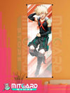 MY HERO ACADEMIA Bakugo Katsuki wall scroll fabric or Adhesive Vinyl poster - Fabric poster WITH plastic pole / 50cm x 150cm - 1