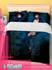 MY HERO ACADEMIA Blueflame / Dabi - Bed Sheet or Duvet Cover Anime videogame - 5