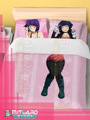 MY HERO ACADEMIA Kyouka Jiro - Bed Sheet or Duvet Cover Anime videogame - 5