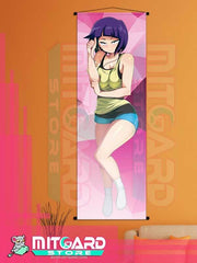 MY HERO ACADEMIA Kyouka Jiro V3 wall scroll fabric or Adhesive Vinyl poster - Fabric poster WITH plastic pole / 50cm x 150cm - 1