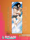 MY HERO ACADEMIA Shota Aizawa V1 wall scroll fabric or Adhesive Vinyl poster - Fabric poster WITH plastic pole / 50cm x 150cm - 1