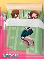 MY HERO ACADEMIA Uraraka Ochaco - Bed Sheet or Duvet Cover Anime videogame - 8