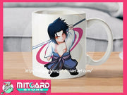 NARUTO - Sasuke Uchiha - Anime white mug 11 onz - 1