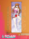 NEON GENESIS EVANGELION Asuka Langley wall scroll fabric or Adhesive Vinyl poster - Fabric poster WITH plastic pole / 50cm x 150cm - 1