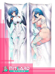 NEON GENESIS EVANGELION Rei Ayanami Body pillow case Dakimakura - 50cmx150cm / Peach Skin / 2 Sides Printed - 1