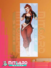 OVERWATCH Brigitte Lindholm wall scroll fabric or Adhesive Vinyl poster - Vinil poster GLOSSY / 50cm x 150cm - 2