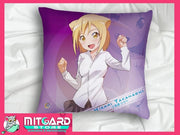 Pillow _ Interviews with monster girls _ Hikari Takanashi _ Hugging pillowcase anime 45cm x45cm - 1
