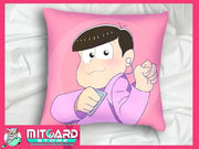 Pillow _ Osomatsu san _ Todomatsu Matsuno _ Hugging pillowcase anime 45cm x45cm - 1