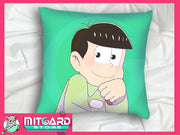 Pillow _ Ososmatsu san _ Choromatsu Matsuno _ Hugging pillowcase anime 45cm x45cm - 1