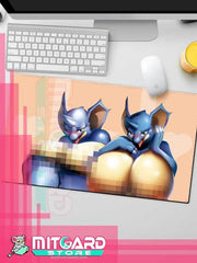POKEMON Nidoqueen NSFW Playmat gaming mousepad Anime movie - 1